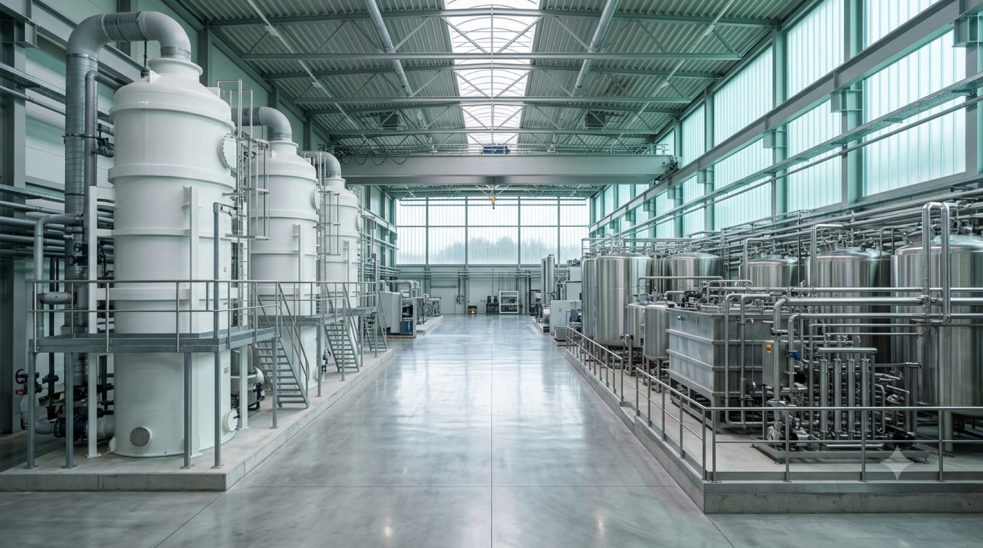 Jinhaofeng environmental equipment factory with towers and tanks