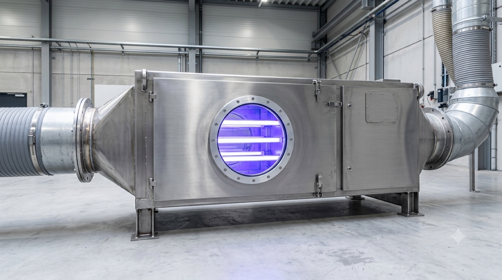 UV photolysis purification unit